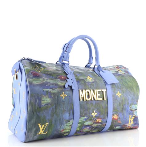 louis vuitton monet print handbags